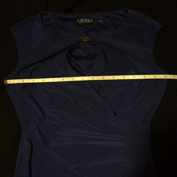 NWOT Ralph Lauren blue dress sz 4 - Picture 7 of 7
